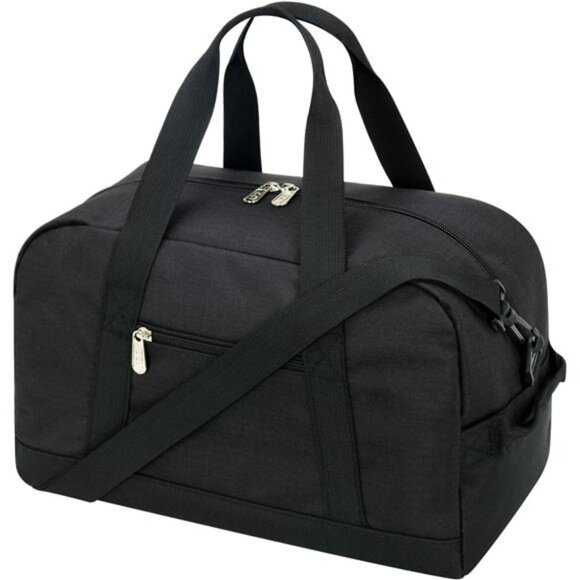 Small Gym Bag Carry On Mini Duffel Lightweight Travel Workout Bag Black - Picture 1 of 7